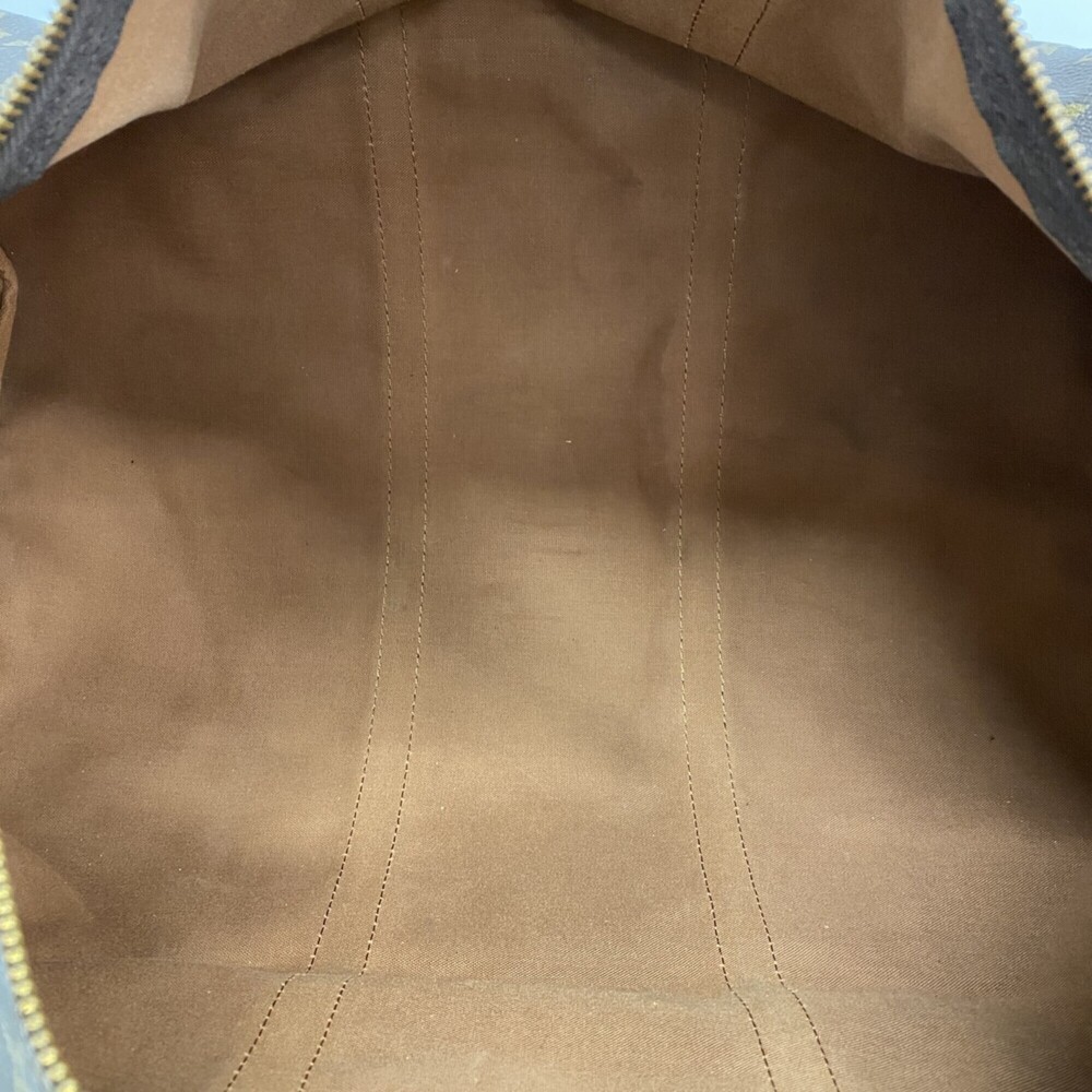 LOUIS VUITTON Brown Monogram Keepall 50 Boston Bag - Picture 4 of 13